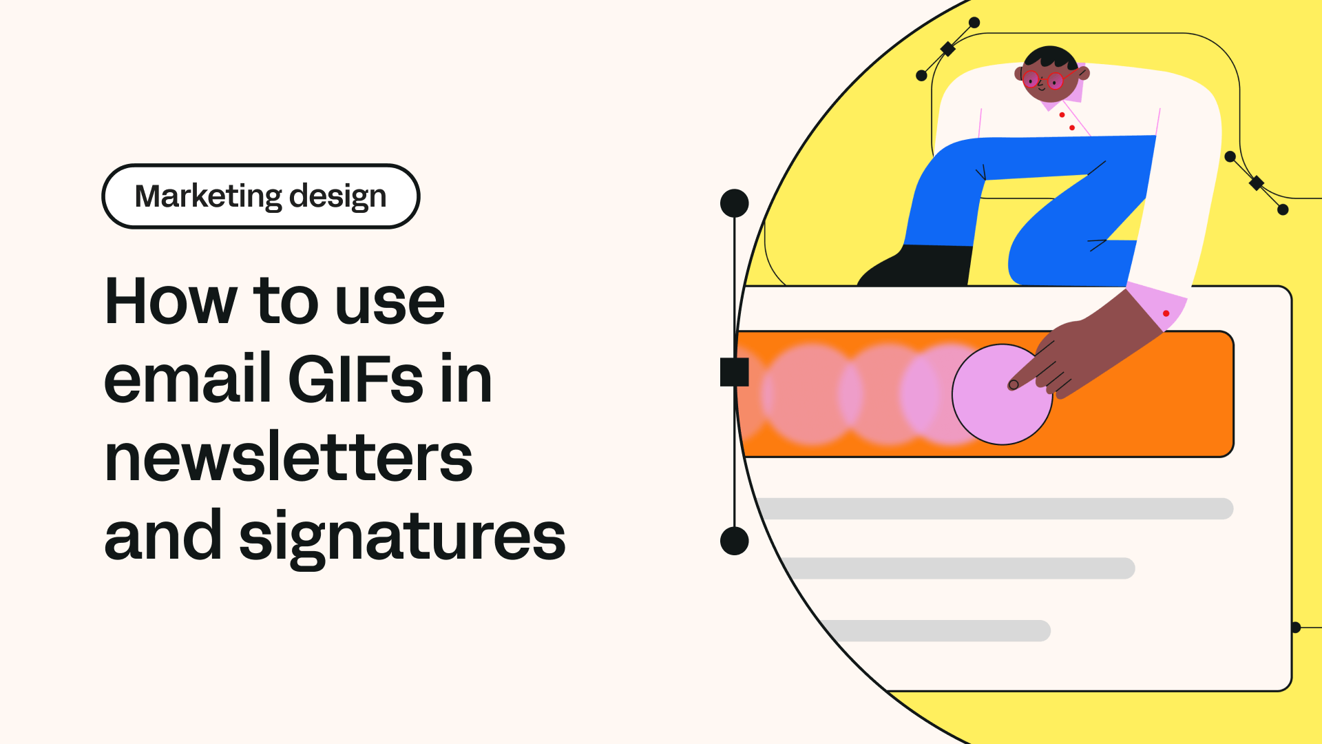 How to use email GIFs in newsletters and signatures | Linearity