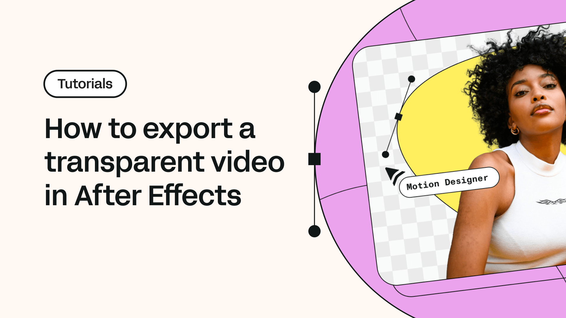 How to export a transparent video in After Effects | Linearity