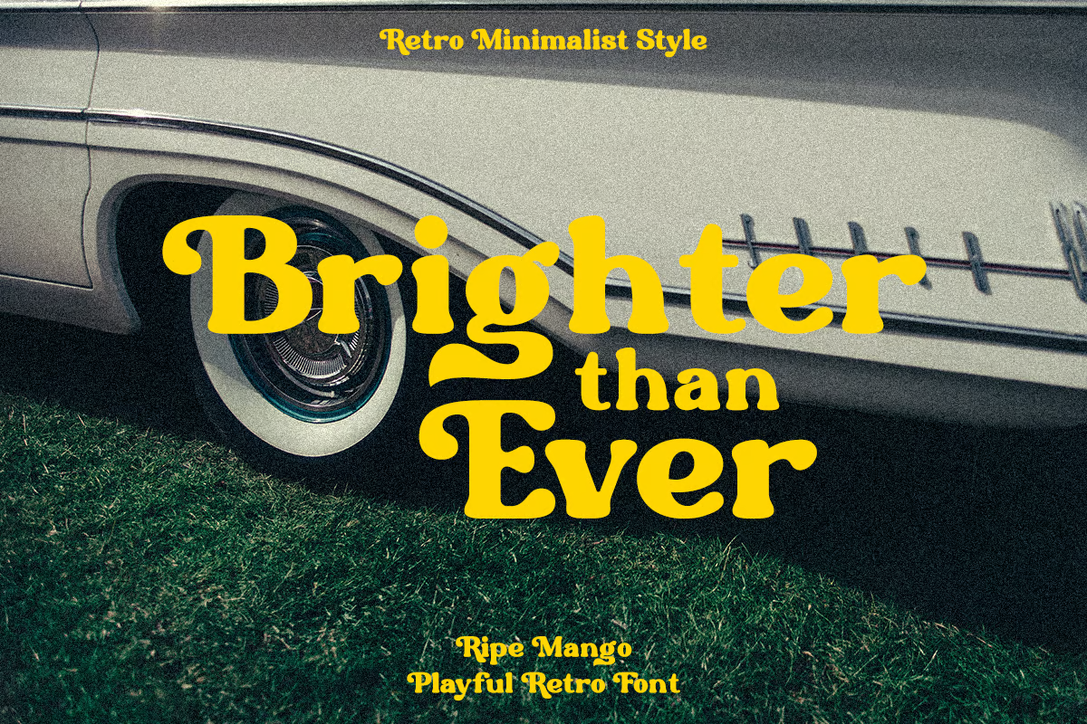 Ripe Mango font by SohelStudio