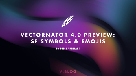 Vectornator 4.0 preview: SF symbols & emojis | Linearity